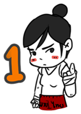 Angry Boxing Girl [ TH ] sticker #7207996