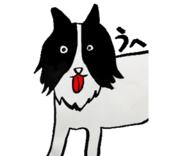 A dog, sometimes, fish sticker #7208741