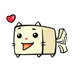 Pudding Cute Cat sticker #7209000