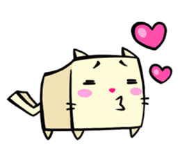 Pudding Cute Cat sticker #7209003