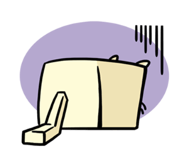 Pudding Cute Cat sticker #7209012