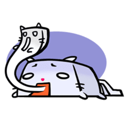Pudding Cute Cat sticker #7209013