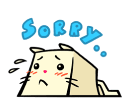 Pudding Cute Cat sticker #7209028