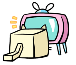 Pudding Cute Cat sticker #7209029