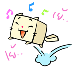 Pudding Cute Cat sticker #7209035