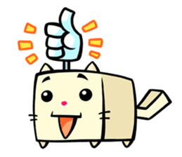 Pudding Cute Cat sticker #7209037