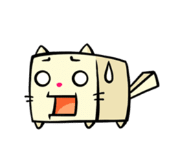 Pudding Cute Cat sticker #7209039