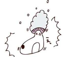 THE SHAMPOO DOG sticker #7209119