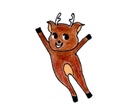 deer of ai-chan! sticker #7209121