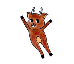 deer of ai-chan! sticker #7209121
