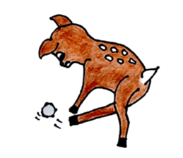 deer of ai-chan! sticker #7209129
