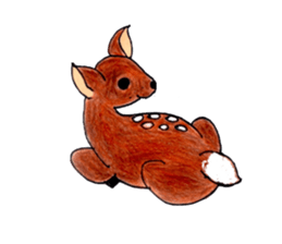 deer of ai-chan! sticker #7209137