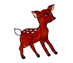 deer of ai-chan! sticker #7209139