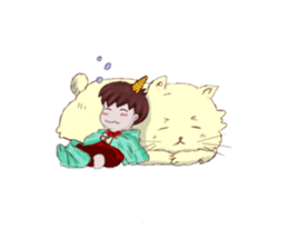 Oni man sticker #7210213