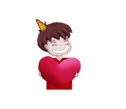 Oni man sticker #7210224