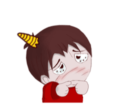 Oni man sticker #7210225