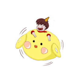 Oni man sticker #7210226