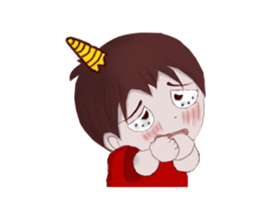 Oni man sticker #7210227