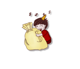 Oni man sticker #7210228