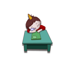 Oni man sticker #7210230