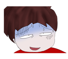 Oni man sticker #7210233