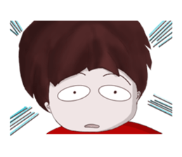 Oni man sticker #7210234