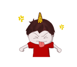 Oni man sticker #7210235