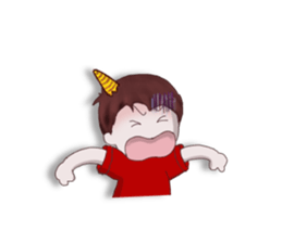 Oni man sticker #7210237