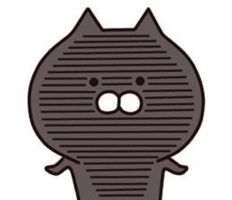 Black cat  Sticker sticker #7210998