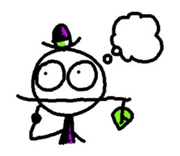 Mr. Muddle sticker #7211221