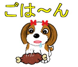 I Love  cute Shih Tzu sticker #7211505