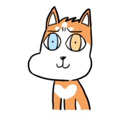 Sashimi siberian husky dog sticker #7211544