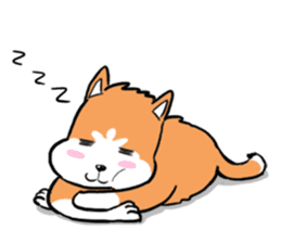 Sashimi siberian husky dog sticker #7211549