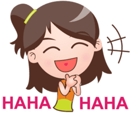 Cute Girl with Mei (English Version) sticker #7211562