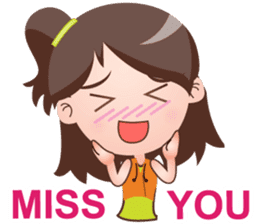Cute Girl with Mei (English Version) sticker #7211571