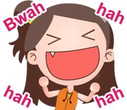 Cute Girl with Mei (English Version) sticker #7211573