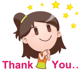 Cute Girl with Mei (English Version) sticker #7211576