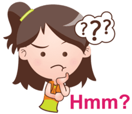 Cute Girl with Mei (English Version) sticker #7211578