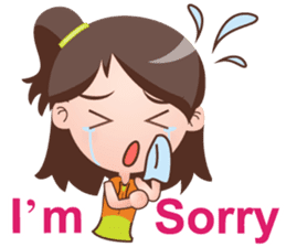 Cute Girl with Mei (English Version) sticker #7211586