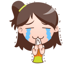 Cute Girl with Mei (English Version) sticker #7211588