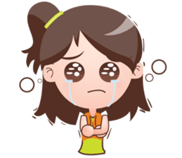 Cute Girl with Mei (English Version) sticker #7211590