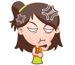 Cute Girl with Mei (English Version) sticker #7211593