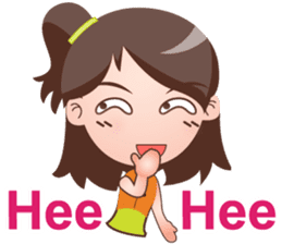 Cute Girl with Mei (English Version) sticker #7211598