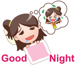Cute Girl with Mei (English Version) sticker #7211599