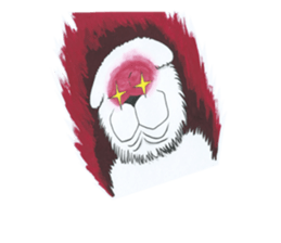 Lion's Head Dog sticker #7211736