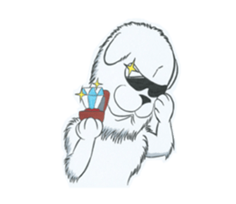 Lion's Head Dog sticker #7211737