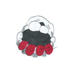 Lion's Head Dog sticker #7211740