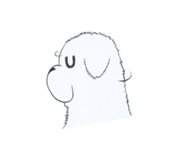 Lion's Head Dog sticker #7211743