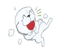 Lion's Head Dog sticker #7211744