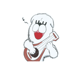 Lion's Head Dog sticker #7211747